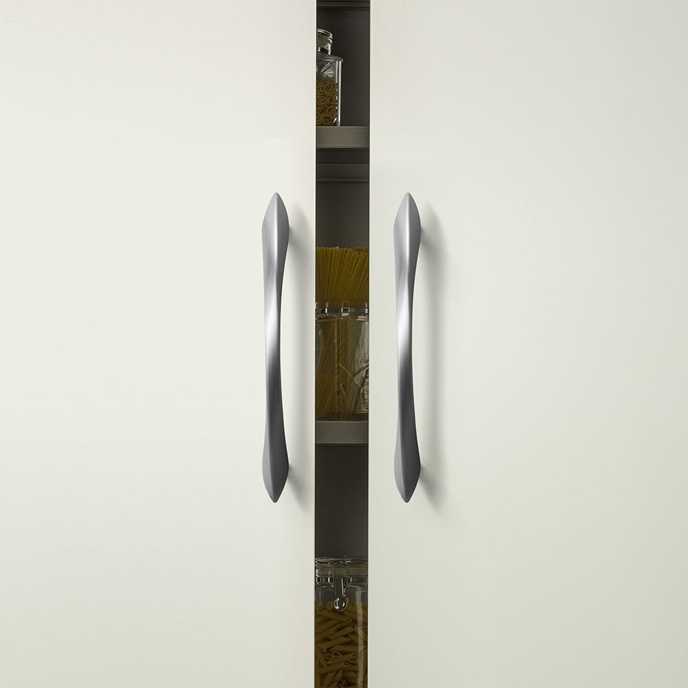 Contemporary Curve Zinc Alloy Kitchen Cabinet Handles