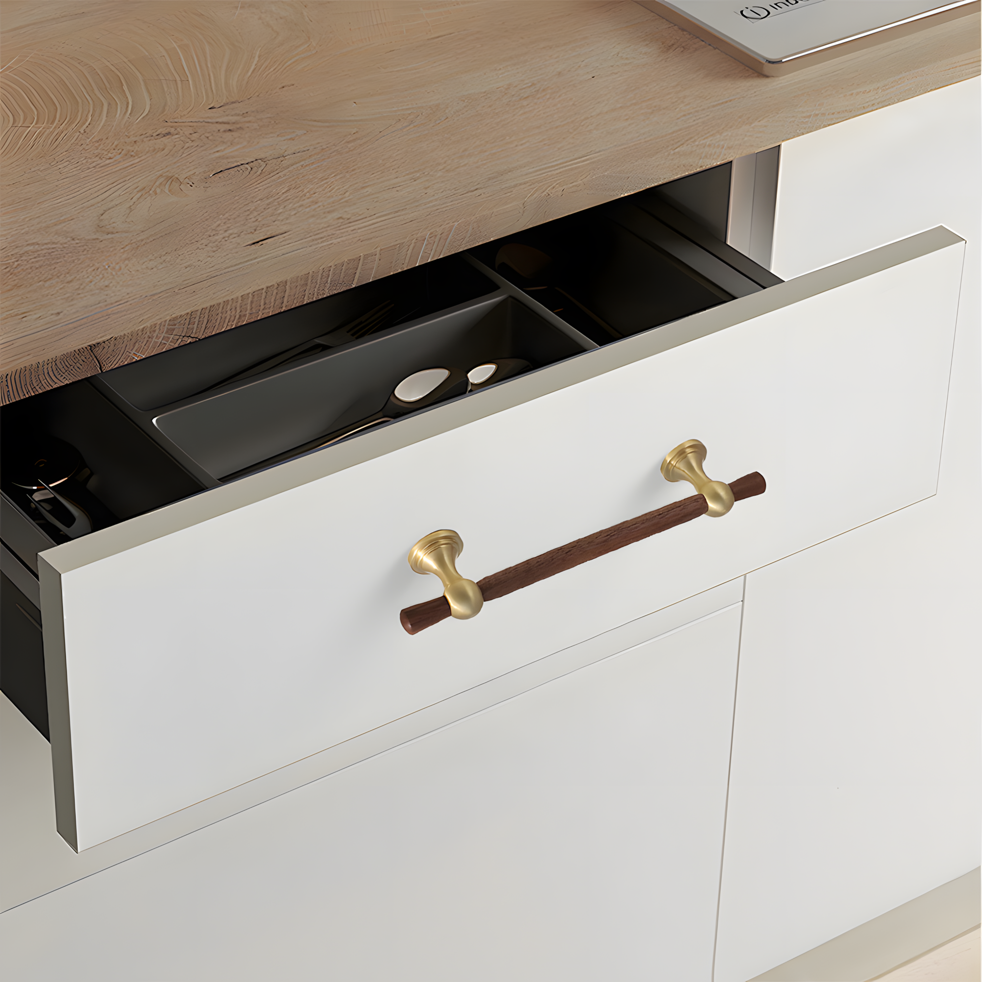 Luxurious Solid Brass Wood Cabinet Pulls