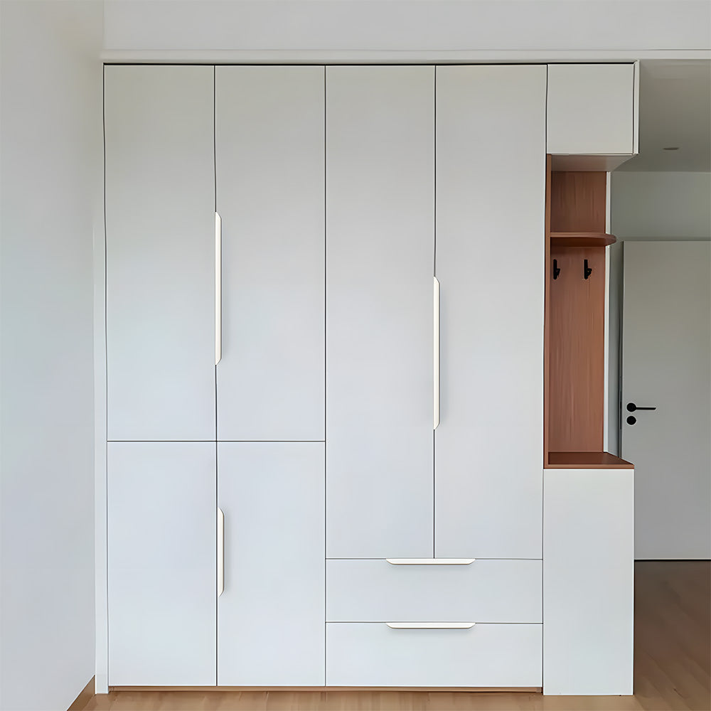 Long Multicolored Simple Invisible Finger Cabinet Drawer Handle