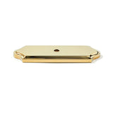 Beautify Holes Gold Kitchen Cabinets knobs with Backplate