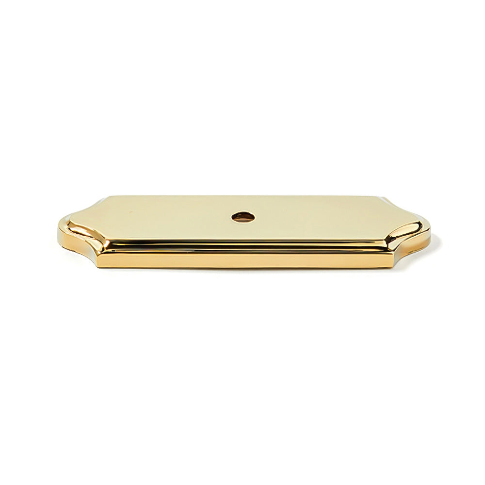 Beautify Holes Gold Kitchen Cabinets knobs with Backplate
