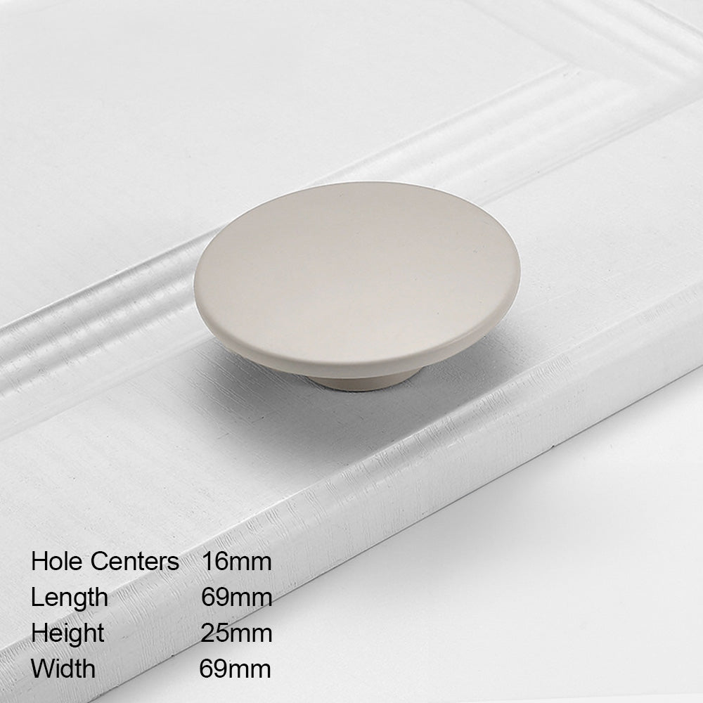 Simple French Style Zinc Alloy Color Cabinet Door Knobs
