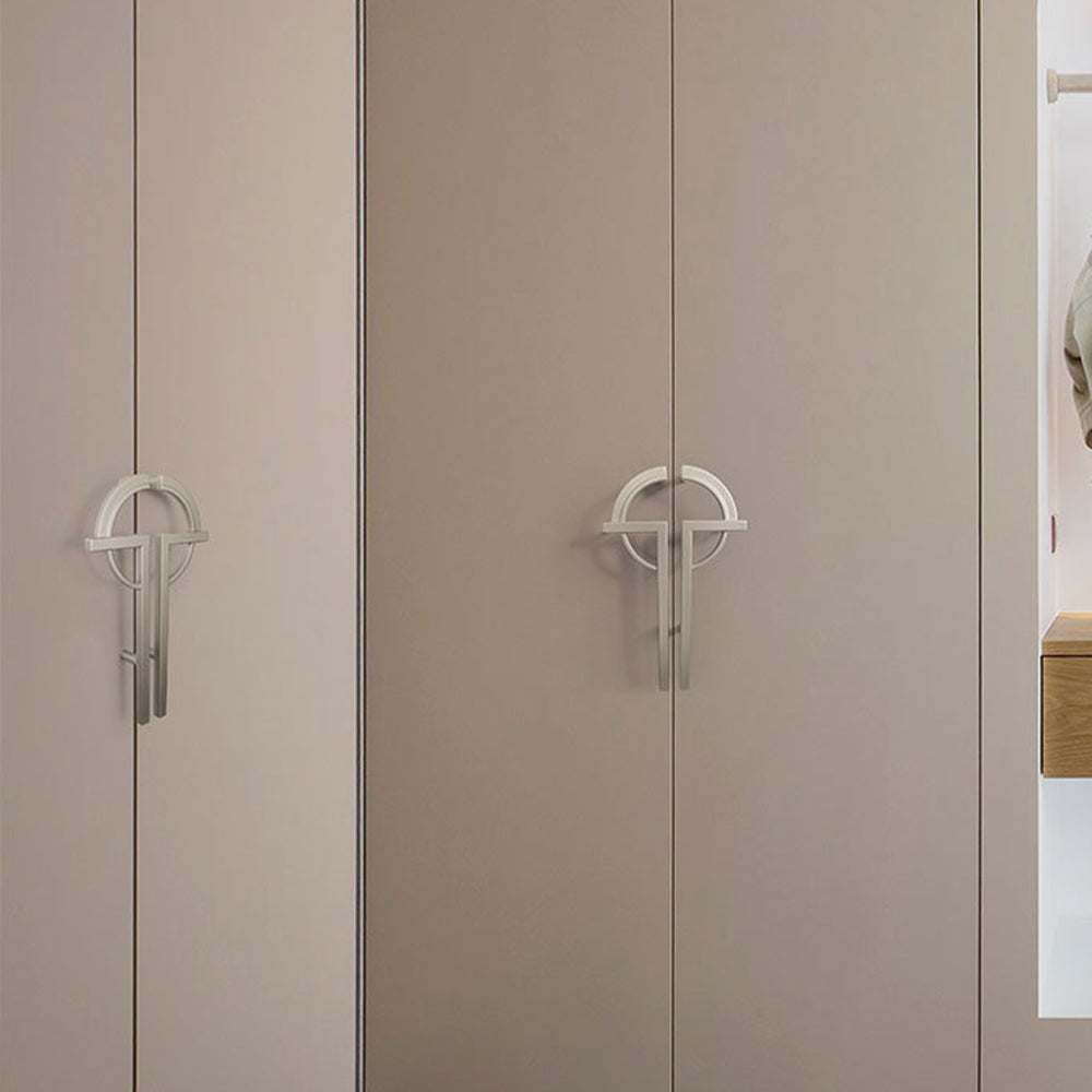 Modern Creative Gold Paired Cabinet Door Handles for Kitchen