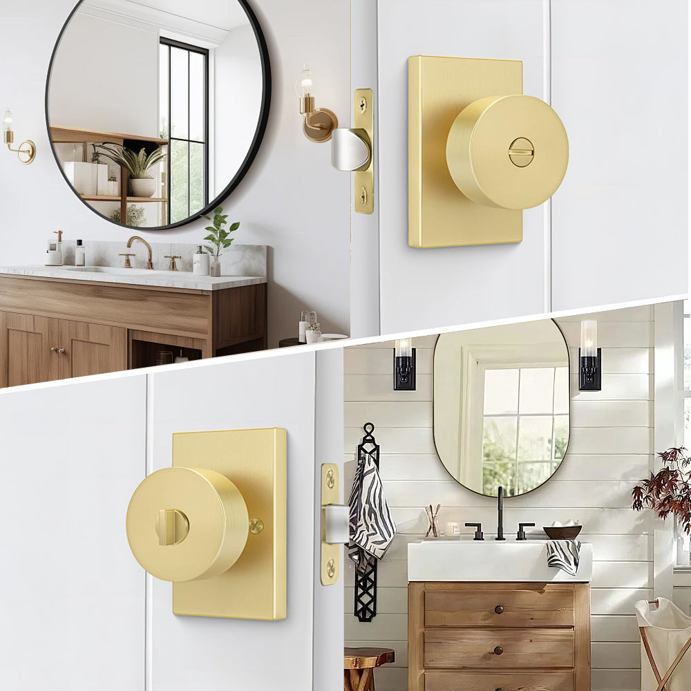 Zinc Alloy Heavy Duty Single-Sided Rectangle Door Knob