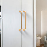 French Minimalist U-shaped Rounded Arc Cabinet Handles