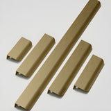 Long Multicolored Simple Invisible Finger Cabinet Drawer Handle