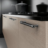 Wood Grain Walnut High-end Cabinet Wardrobe Handle