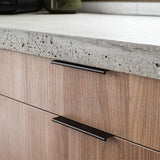 Aluminum Alloy Kitchen Cabinet Drawer Edge Pull