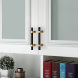 Black Gold Cabinet Handles Kitchen Cabinet Hardware
