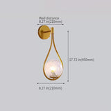 glass shade sconces
