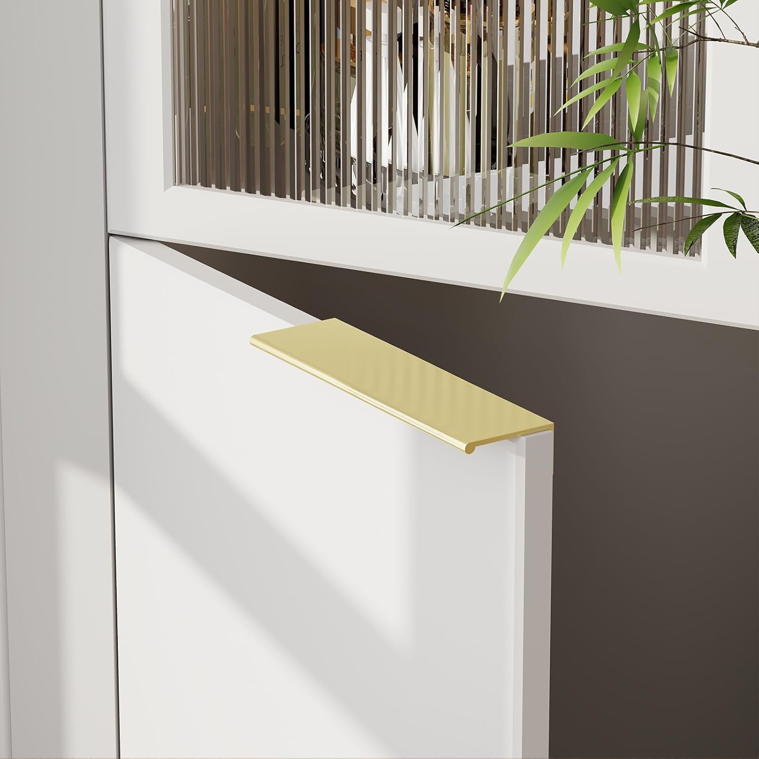 Aluminum Alloy Kitchen Cabinet Drawer Edge Pull