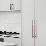 Stylish Patchwork Knurled Wardrobe Handle