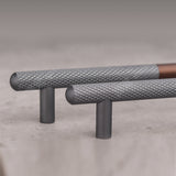 Stylish Patchwork Knurled Wardrobe Handle