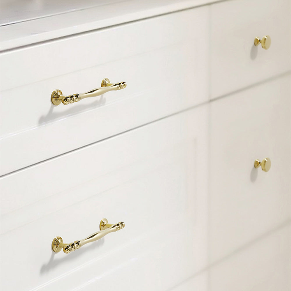 Modern Aristocratic Gold Cabinet Handles