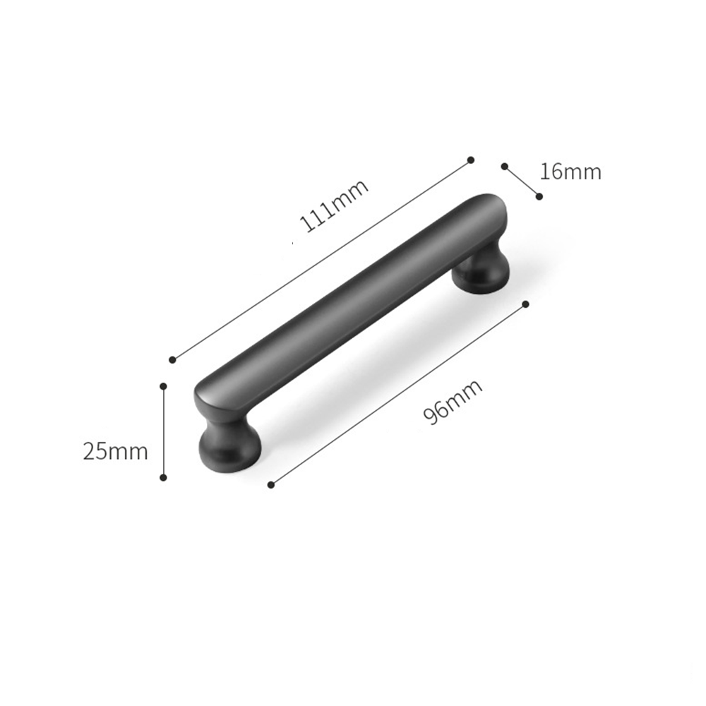 Modern European Style Zinc Alloy Cabinet Pulls