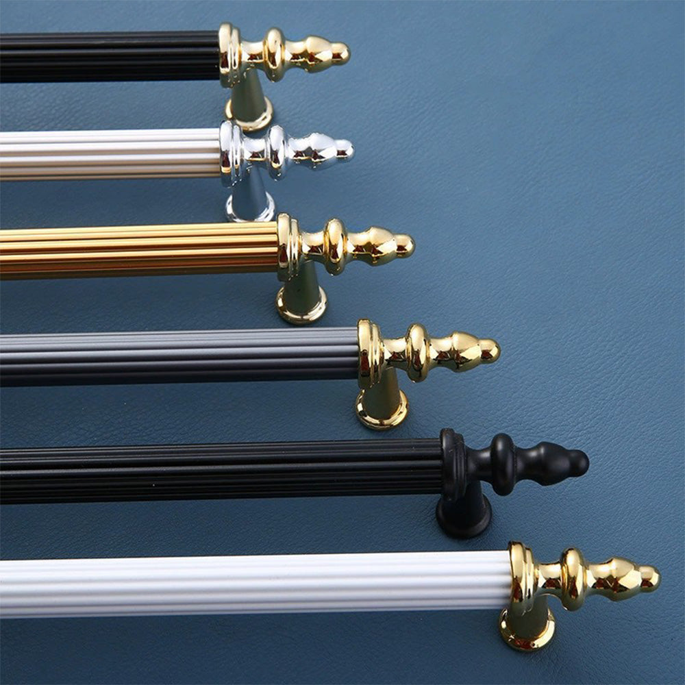 Modern Shiny Zinc Alloy Cabinet Handles