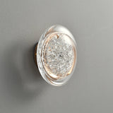 Acrylic round wall light