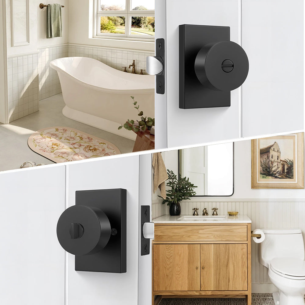 Zinc Alloy Heavy Duty Single-Sided Rectangle Door Knob