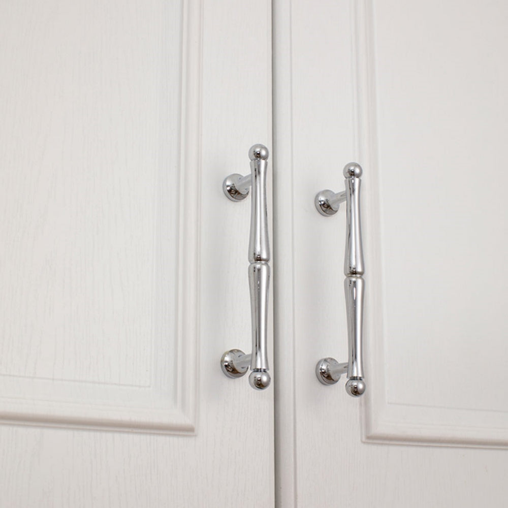 Modern Bright Chrome Brass Drawer Handle Kitchen Bar Furniture Handle