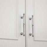 Modern Bright Chrome Brass Drawer Handle Kitchen Bar Furniture Handle