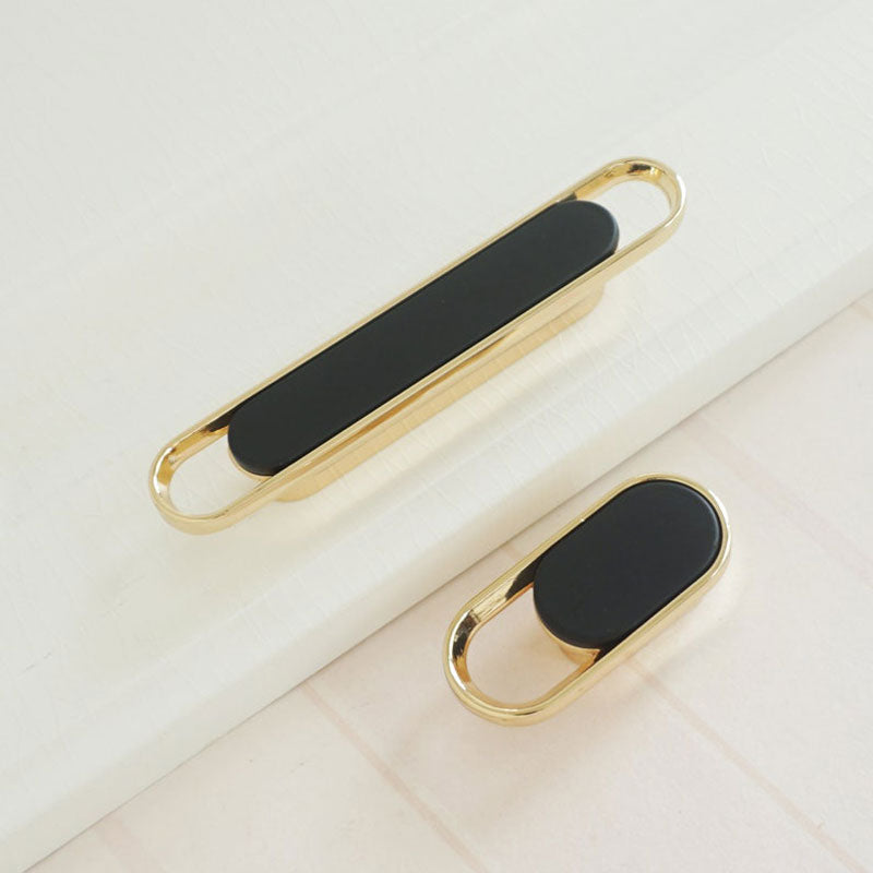 Modern Gold Chrome Kitchen Cabinet Handle and Knobs