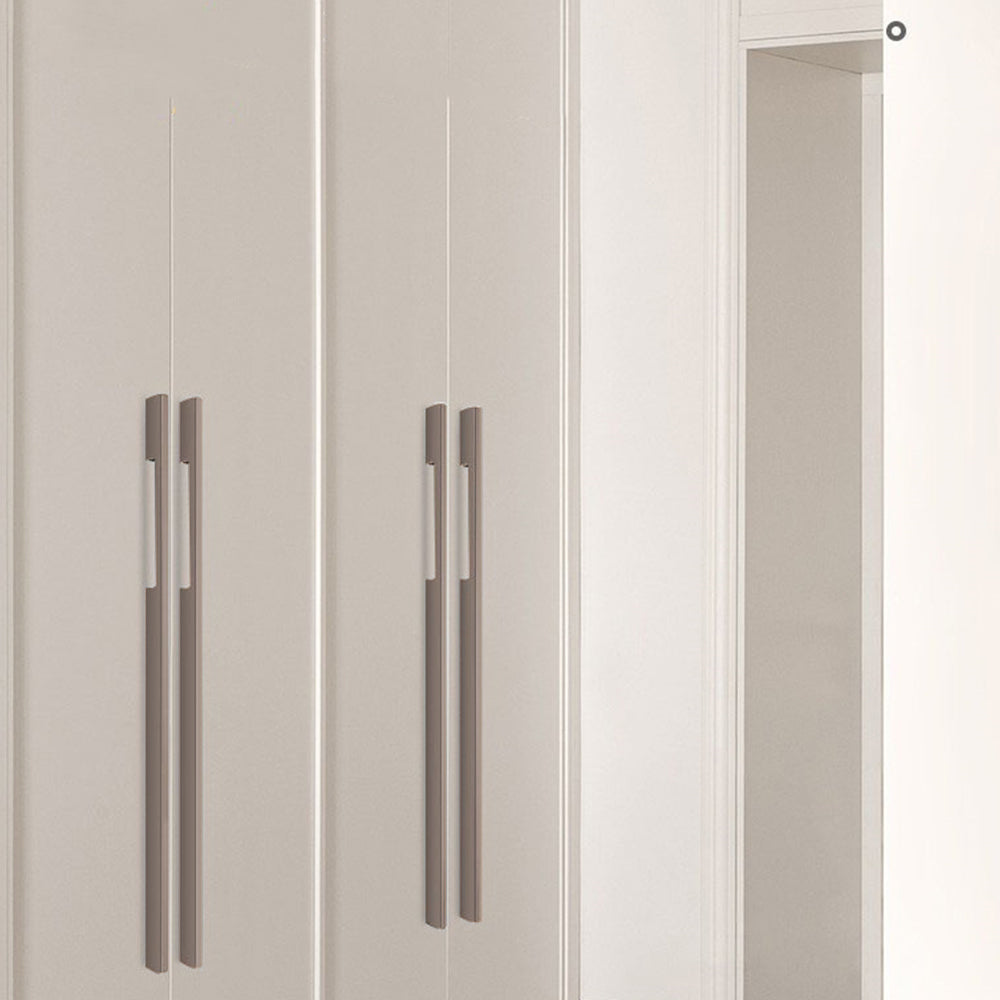 Modern Aluminum Alloy Slimline Gold Cabinet Drawer Handles