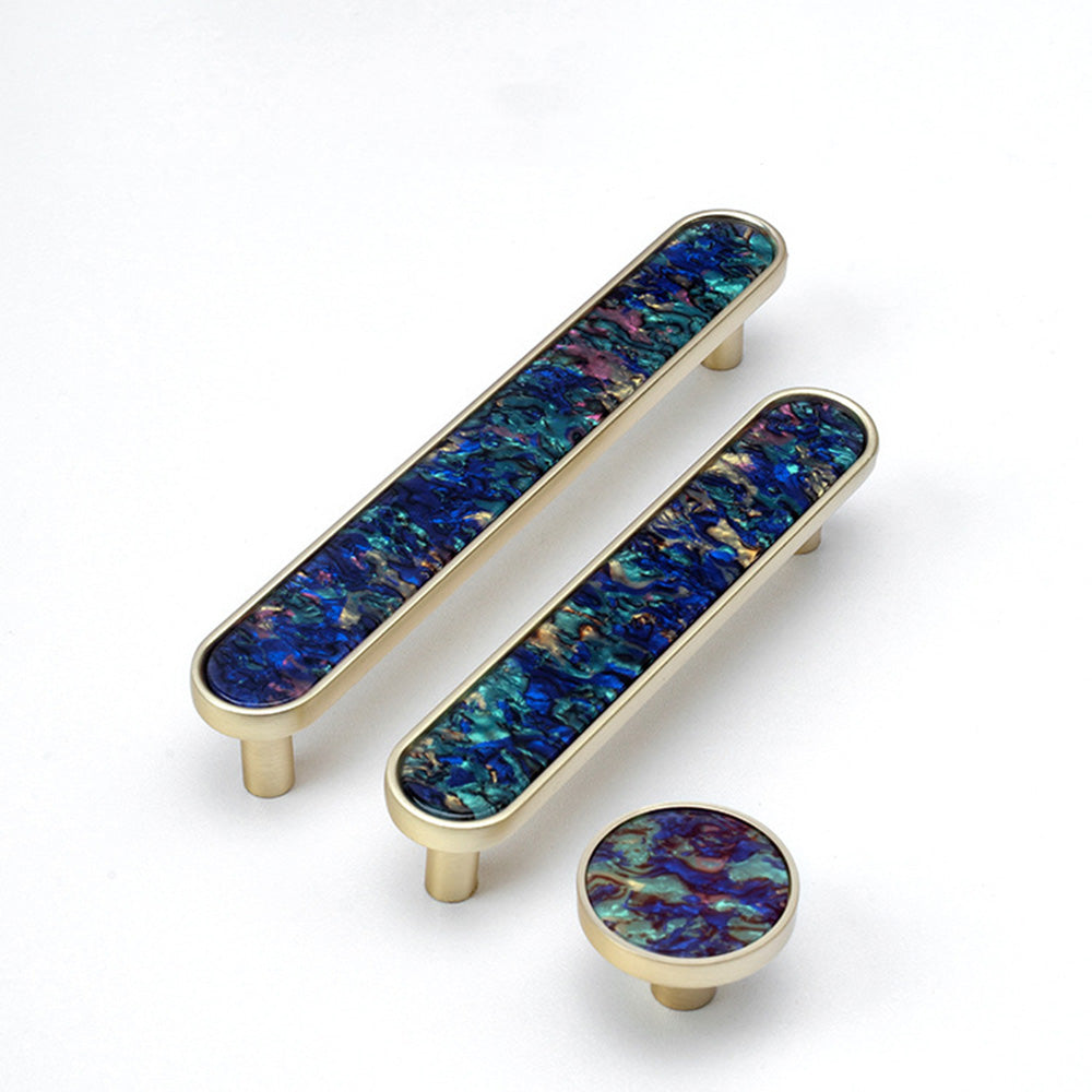 Luxury Natural Shell Cabinet Handles