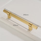 Solid Brass Gold Knurled Hardware Kitchen Cabinet Pulls
