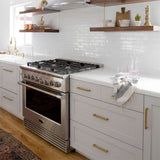 Champagne Bronze Square Cabinet Pulls for Kitchen