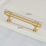 Solid Brass Round Cupboard Pulls and Knobs