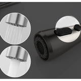 Brushed Nickel Stainless Steel Kitchen Faucet with Pull Down Sprayer