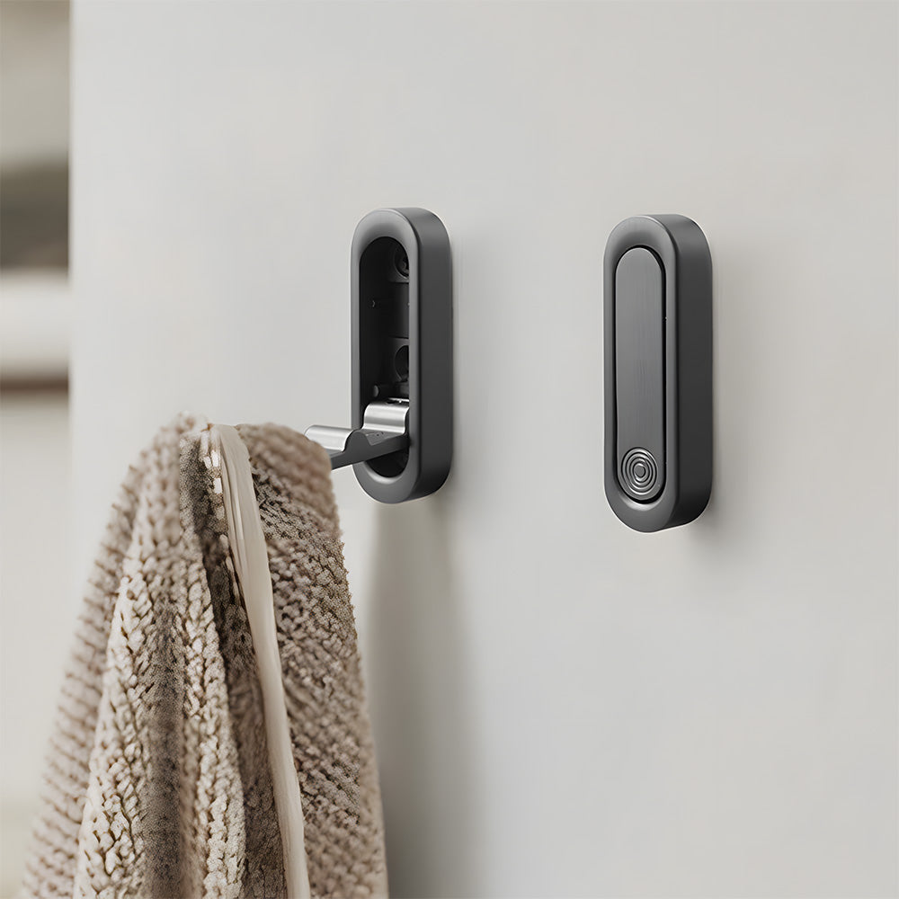 Invisible Foldable Coat Multi-Functional Hook For Bathroom