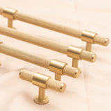 European Nordic Minimalist Knurled Cabinet Pulls