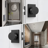 Zinc Alloy Heavy Duty Single-Sided Rectangle Door Knob