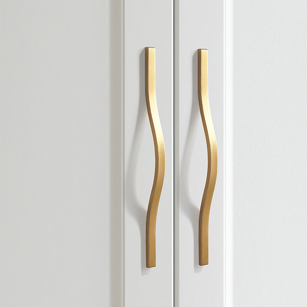 2 Pack Long Stylish Aluminum Alloy Furniture Cabinet Handles