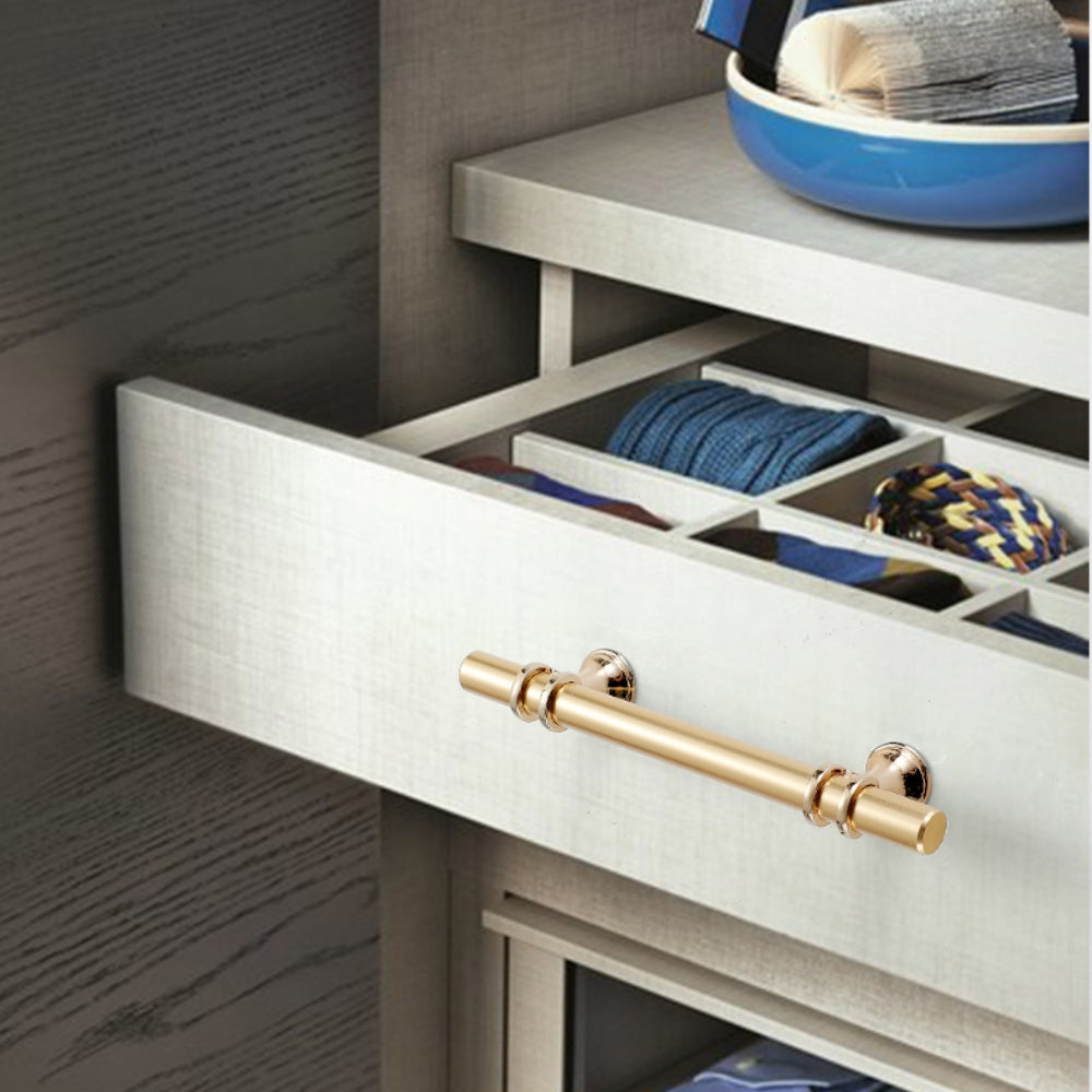 Luxurious Europe Style Zinc Alloy Drawer Pulls