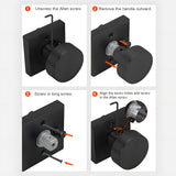 Exterior Enrty Door Knobs Locks Set with Deadbolt