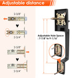 Modern Front Door Lock Reversible Entry Door Handlesets