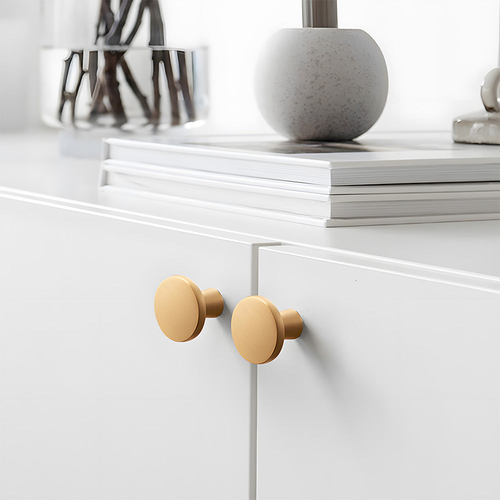 Exquisite Gold Cupboard Wardrobe Hardware Drawer Pull