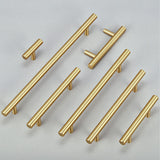 Brushed Gold Euro Style Cabinet Handles