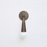 modern round sconce