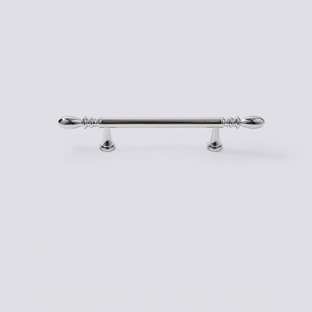 Modern Brass T-Bar Cabinet Handles