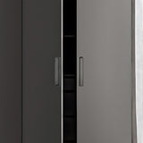 Modern Slotted Recessed Concealed Sliding Door Cabinet Handles