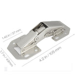 Easy Installation Hinges Cabinet Hinge for Drawer Window Cupboard Cabinet Door Hinges