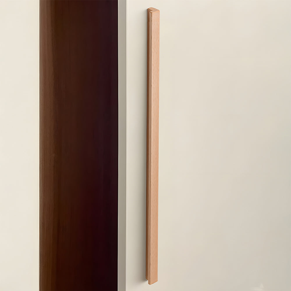 Natural Wood Lucky 7 Cabinet Handles
