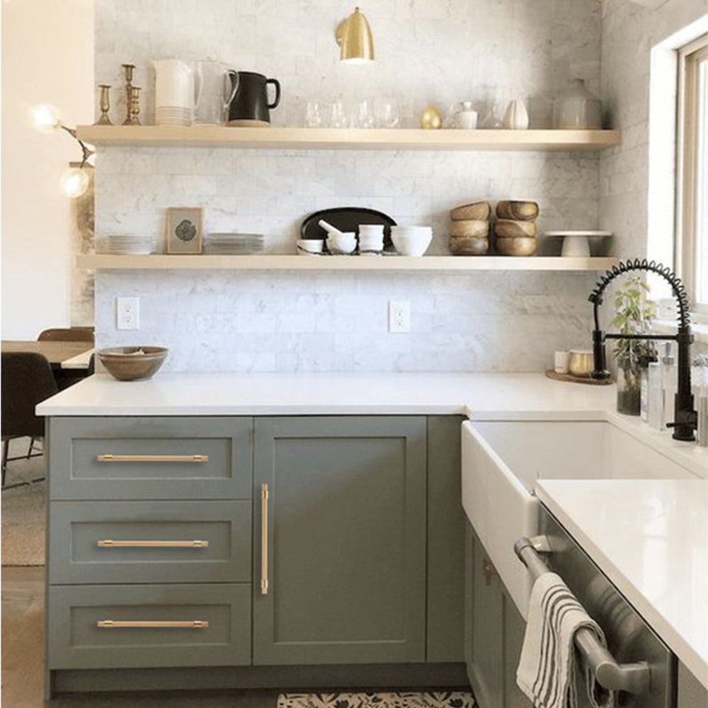 European Nordic Minimalist Knurled Cabinet Pulls