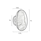 Metal Wall Light with Acrylic Shade