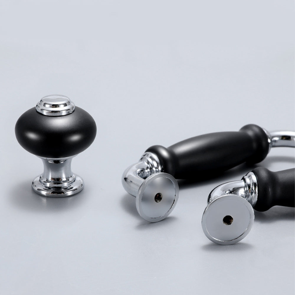 European Solid Zinc Alloy Kitchen Cabinet Handles