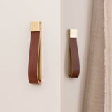 Children's Room Wardrobe Drawer Anti-collision Leather Handle