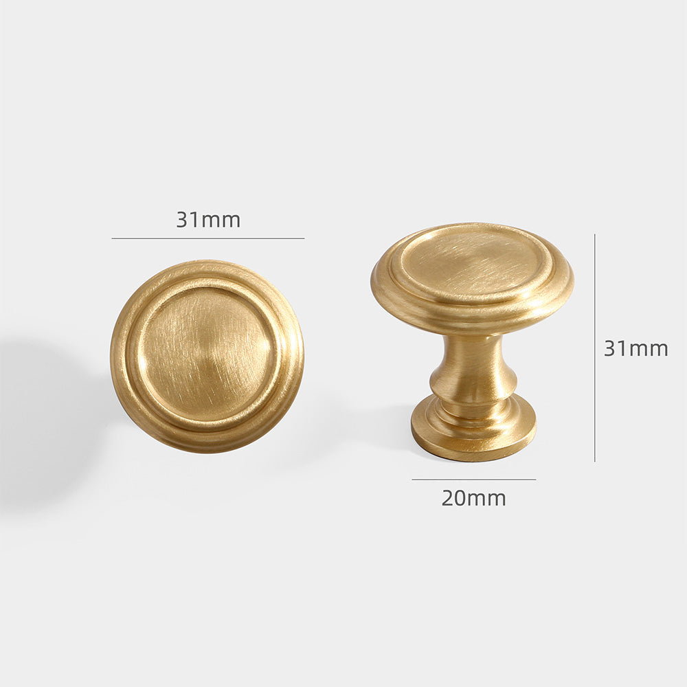 Gold Antique Brass Cabinet Pulls